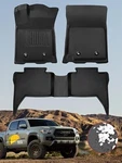 Creekt All Weather Floor Mats Fit For 2018-23 Toyota Tacoma Double Cab *3994C4. Fixed Price $81.24.