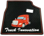 Rubber Floor Mats For Kenworth T680 Red. Fixed Price $83.99.