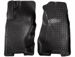 Husky Classic Style Floor Fit 1999-2004 Jeep Grand Cherokee Front Row 2PC Blk. Fixed Price $76.49.