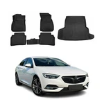 Omac Classic 1ST, 2ND Row & Cargo Black Floor Mat Liner Set. Fixed Price $134.99.