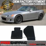 Fits 00-09 Honda S2000 2DR Oe Factory Fitment Floor Mats Carpet Nylon Black 2PC. Fixed Price $49.99.