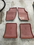 Saab C900 Classic Turbo Spg Aero T16S Carlsson Red Floor Mats Set Rare. Fixed Price $325.66.