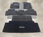2017-2018 Nissan Armada Carpet Floor Mat Set 2ND Bench 3 Rows & Cargo. Fixed Price $175.00.