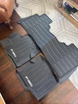Ford F-150 Supercrew All-weather Floor Liners W/ Logo Oem Great Condition !. Fixed Price $159.99.