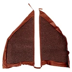 Acc Emberglo Kick Panel Carpet Pair Mustang Coupe/ Fastback 65-68. Fixed Price $36.89.