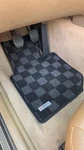 P2M Checkered Race Front Rear Floor Mat For Bmw E36 1995-99 3-SERIES Convertible. Fixed Price $95.00.