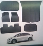 Kikimo 5 Seat All Weather Floor Mats For Tesla Model Y 2020-2024. Fixed Price $87.99.