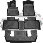 Viwik Floor Mats Ford Explorer 6 Seat 2025-2020, Anti Slip 3D Black. Fixed Price $172.63.