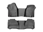 Weathertech Floorliner For 2015-2019 Gmc Sierra 2500HD / 3500HD Black. Fixed Price $241.90.