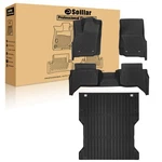 Tpe Floor Mats-trunk Cargo Liner Set For 2024-2026 Toyota Tacoma Double Cab 4X. Fixed Price $125.19.