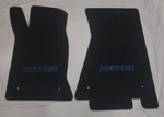 Lloyd Mats Velourtex Camaro Z28 Blue Embroidered Black Floor (1982-1992). Fixed Price $125.00.