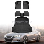 Tpe Front & 2ND Floor Mats/trunk Cargo Liners For 2016-2020 Nissan Maxima Black. Fixed Price $113.59.
