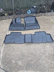 Weathertech Floorliner For 2021-2021 Genesis GV80 1ST & 2ND Row, Black. Fixed Price $130.00.