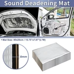 10PCS 197MIL 5MM 0.87SQFT Sound Deadening Mat Aluminum Foil Foam 15.75"X7.87". Fixed Price $28.99.