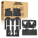 Tpe Floor Mats Cargo Liner W/ Backrest For 2022-2025 Kia Carnival Mpv 8 Seat. Fixed Price $107.49.
