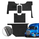 Floor Mat Set For Kenworth T680 880 W990 Semi Truck. Fixed Price $220.00.