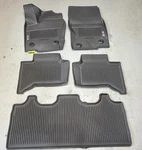 Lexus GX550 2024-2026 Pcs Black All Weather Liners With 3RD Row PT908-60243-20. Fixed Price $250.00.