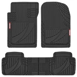 Motor Trend Flextough Advanced Black Rubber Car Floor Mats 3-PIECE,. Fixed Price $75.21.