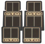 Restoparts Saddle Rubber Plasticolor Floor Mat Set For 1964-1973 Pontiac Gto. Fixed Price $149.98.