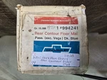 1972 Chevy Impala Caprice & More Rear Dark Blue Floor Mats Gm 994241 Nos. Fixed Price $127.46.