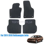 For 2011-2018 Volkswagen Jetta Sel Sedan Front & Rear Floor Mats Carpet Black. Fixed Price $35.19.