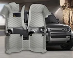 Car Mats For Land Rover Deep Dish Floor Liners Eco Leather Diamond Design. Fixed Price $160.00.
