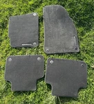 Like New Black Porsche Cayenne Floor Mats Set 9Y1863011 0S5. Fixed Price $80.00.