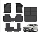 Floor Mats & Cargo Custom For Volkswagen Atlas 7 Seats Bench Seating 2024.... Fixed Price $88.00.