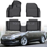3D Front & 2ND Row Floor Mats Liners 2010-2019 Ford Taurus Tpe All Weather. Fixed Price $87.19.