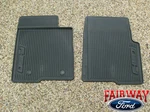 10 Thru 14 Ford F-150 Oem Black Rubber All Weather Floor Mat Set 2-PC New. Fixed Price $119.95.