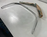 Nos Gm 1966 Chevrolet Impala Ss Belair Lh Rear Wheel Well Molding 3884063 D1. Fixed Price $129.95.