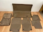 Set Of Floor Rubber & Cloth Mats Brown 9 Pieces Oe Fits Mercedes ML350 2006-2011. Fixed Price $159.20.