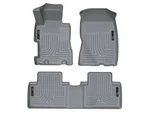 Husky Weatherbeater Floor Liners Fit 06-11 Honda Civic FRONT/2ND Row 3PC Grey. Fixed Price $149.99.
