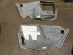 7059227 Trunk Boot Carpet Side Floor Trim Panel 7059228 06-12 Bmw E90 325I 330I. Fixed Price $95.00.