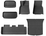 Weize All-weather Tpe Floor Mats & Cargo Liners For 2021-24 Tesla Model Y 5-SEAT. Fixed Price $110.00.