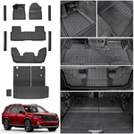 Cargo For 2023-2025 Honda Pilot Floor Mats With Backrest Liner .... Fixed Price $267.89.