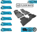 3D Molded Interior Car Floor Mat For Mini Cooper R56 2006-2013 (black). Fixed Price $104.40.