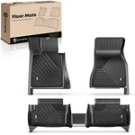 3X Row Black Floor Mats Liners For Bmw F10 520I 528I Xdrive 535I Front & Rear. Fixed Price $99.39.