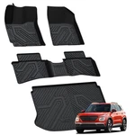 Rows Floor Liners With Cargo For Hyundai Venue 2020-2026 Mats. Fixed Price $189.00.
