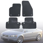 2006-2013 For Volvo C70 Front & Rear Velour Floor Mats Carpet Anti-slip Black. Fixed Price $30.77.