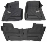 2015-2018 Gmc Sierra Double Ext Cab Floor Liner Package Black Front & Rear Oem. Fixed Price $219.98.