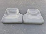 Porsche 911 Rear Seat Lower Right And Left Graphite Grey 99652205215C50. Fixed Price $175.00.