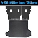 For 2018-2024 Chevrolet Equinox /gmc Terrain Tpe Backrest Mats+trunk Cargo Liner. Fixed Price $48.89.