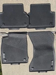 All Weather Floor Mats, Black, Audi A5 2009-2017. Set Of 4.. Fixed Price $80.00.