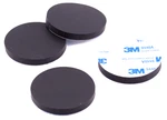 2" Diameter X 1/8" Silicone Rubber Pads For Equipment Bases & Racks 3M Backing. Fixed Price $41.50.