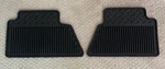 14-19 Silverado Sierra Crew Cab Oem Used Rear All Weather Floor Mats Set 2 Black. Fixed Price $19.00.