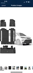 3W Floor Mats&cargo Liner Fit Toyota Sienna 2021-2024, Only For 8 Seat, Not 7!!!. Fixed Price $145.00.