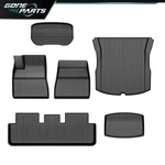 All-weather Tpe Floor Mats Cargo Liner Full Fit For 2024-2025 Tesla Model 3. Fixed Price $80.42.