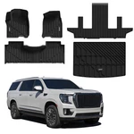 Floor Mats For Chevrolet Suburban / Gmc Yukon Xl 2021-2026 Protection Cargo. Fixed Price $199.99.