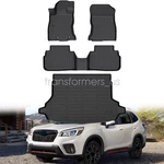 3D Tpe Floor Mats Liners & Trunk Cargo 4PCS Fits 2019-2024 Subaru Forester. Fixed Price $102.19.